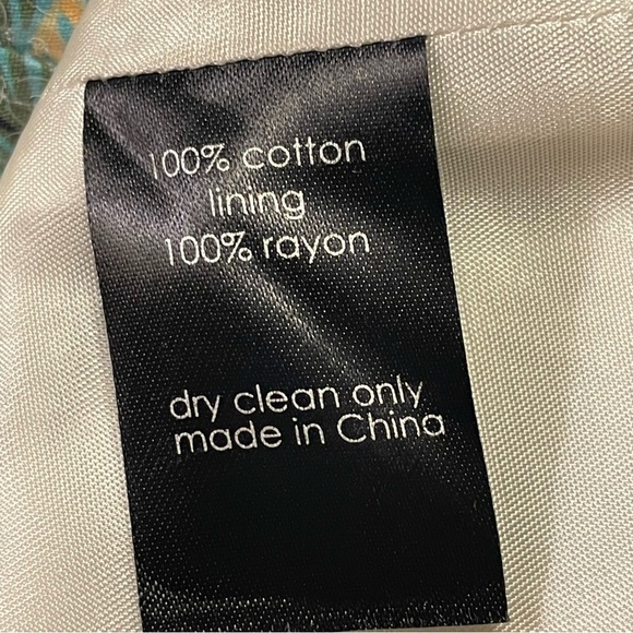 LE SUPERBE NWOT Hawaiian Shine Sequin Palm Tree Pencil Skirt in Multi - Picture 6 of 6